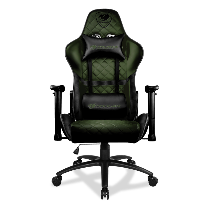 Cougar Armor One X Gaming Chair - Black/Military Green