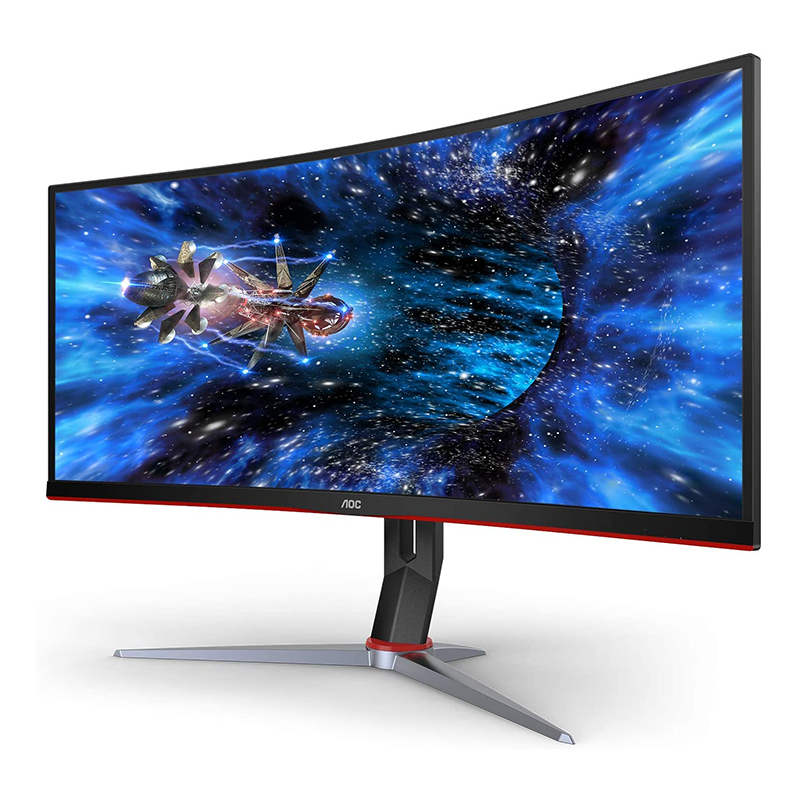 AOC 34in WQHD VA 144Hz FreeSync Curved Gaming Monitor (CU34G2X) - Umart ...