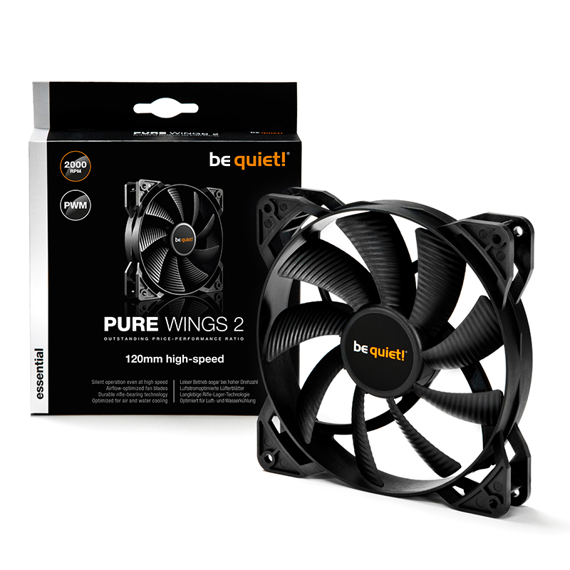 be quiet! Pure Wings 2 120mm PWM High Speed Fan