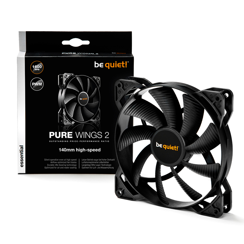 be quiet! Pure Wings 2 140mm PWM High Speed Fan