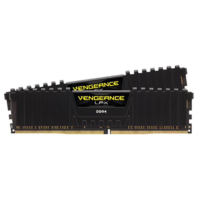 Corsair Vengeance LPX 32GB(2x16GB) 3600MHz DDR4 RAM - Black (CMK32GX4M2K3600C19)
