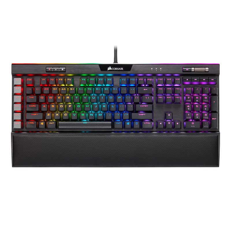 Corsair K95 RGB Platinum XT Mechanical Gaming Keyboard - Cherry MX Blue (CH-9127411-NA(K95RGB-PL-XT-BL))