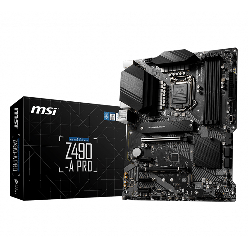 MSI Z490-A Pro LGA 1200 ATX Motherboard (Z490-A PRO)