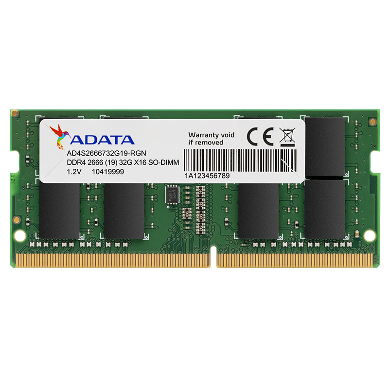 ADATA 8GB (1x8GB) AD4S266638G19-R 2666MHz DDR4 SODIMM RAM