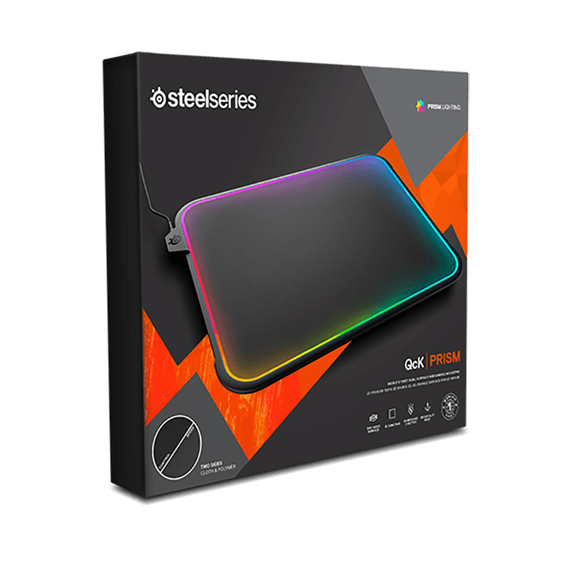 SteelSeries QcK Prism RGB Gaming Mouse Pad