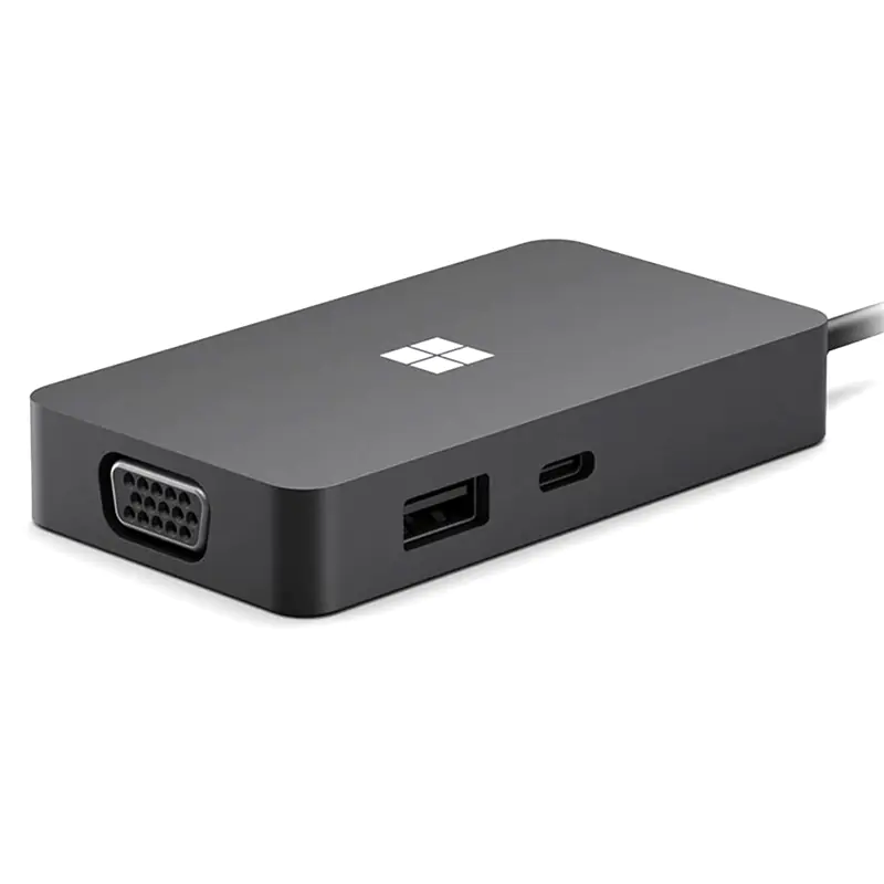 Microsoft USB Type C Travel Hub - Black