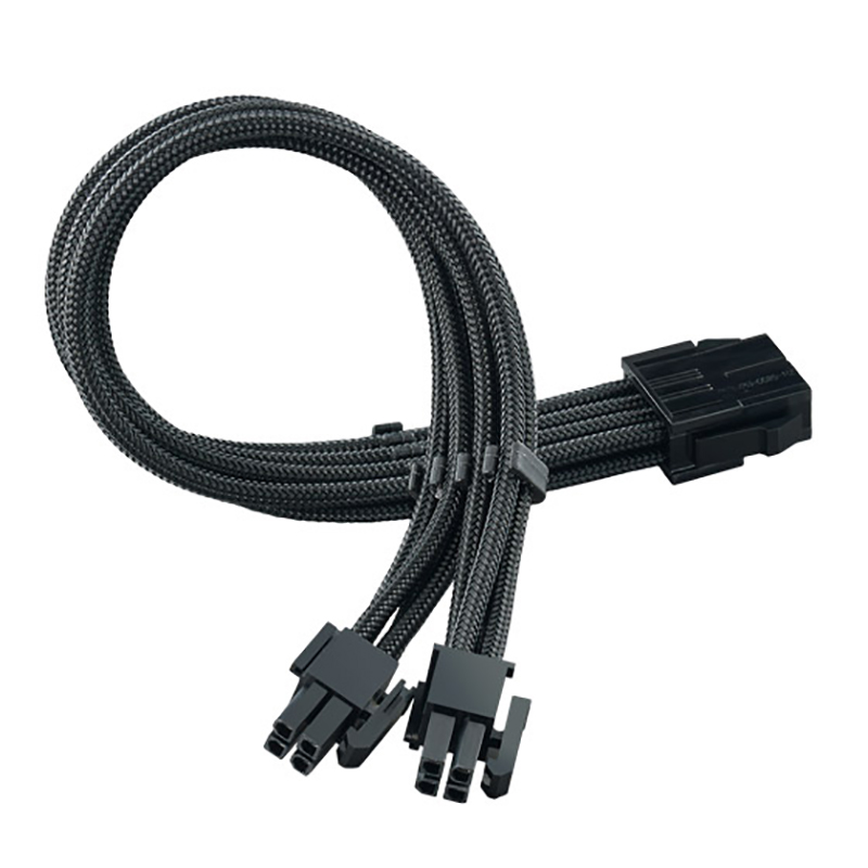 SilverStone PP07E-EPS8B 8 pin (4+4) EPS Power Extension Cable (SST-PP07E-EPS8B)