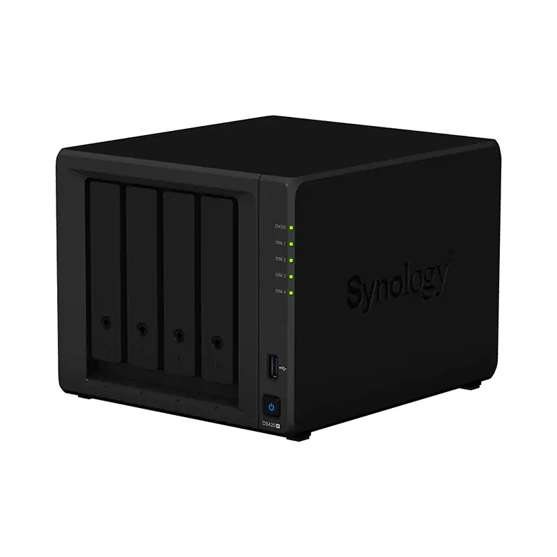 Synology DiskStation 4 Bay Celeron Dual Core 2GB NAS (DS420+)