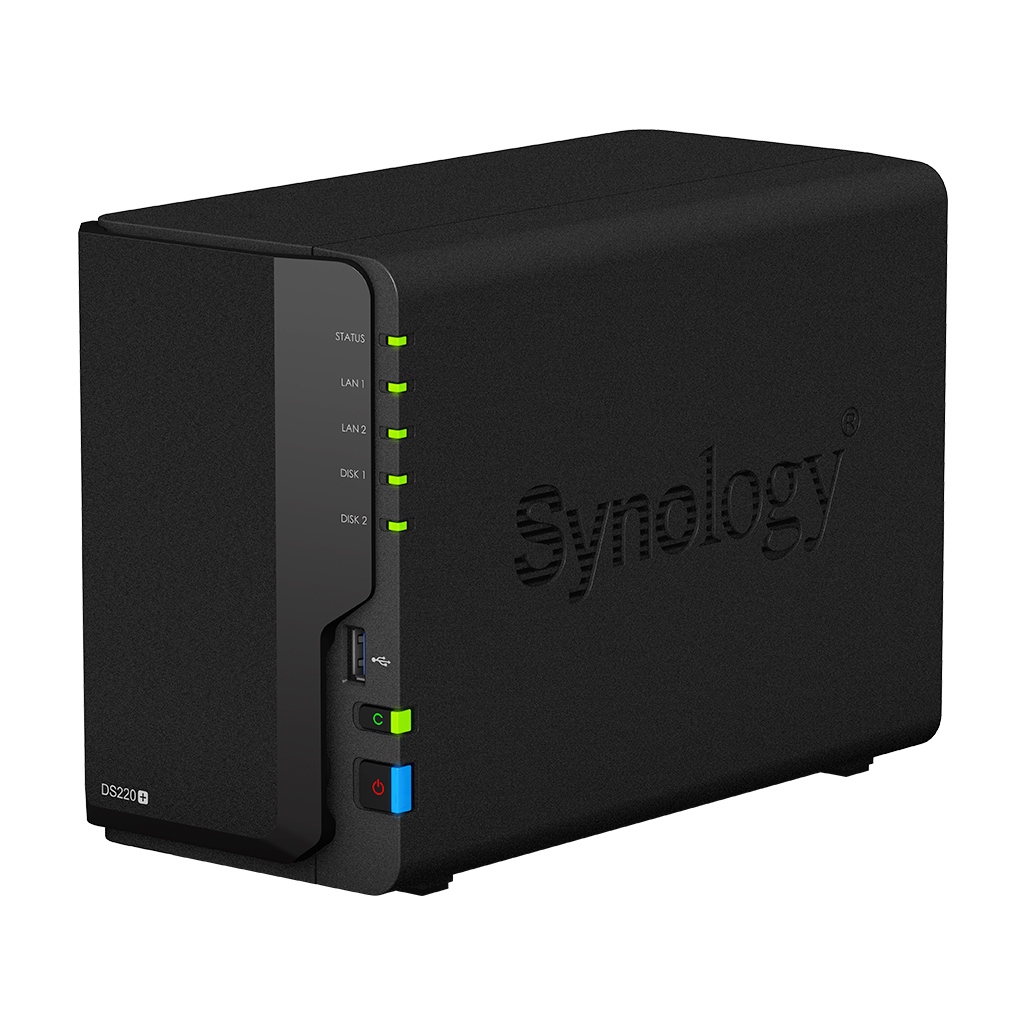 Synology DiskStation DS220+ 2 Bay Celeron Dual Core 2GB NAS