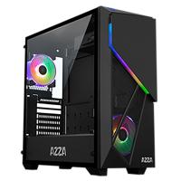 AZZA Inferno 310 DH TG RGB Mid Tower ATX Case (No Fans)
