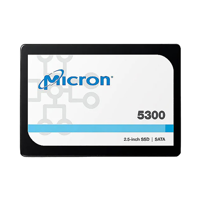 Micron 5300 PRO 3.84TB 2.5in 3D TLC NAND SATA SSD (MTFDDAK3T8TDS-1AW1ZABYY)