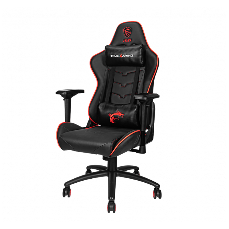 Msi Mag Ch120x Gaming Chair Red Black Umart Com Au