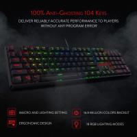 Redragon K582 SURARA RGB LED Backlit Mechanical Gaming Keyboard, Red Switch