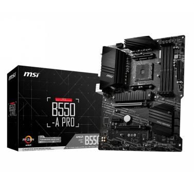 MSI B550-A PRO AM4 ATX Motherboard (B550-A PRO) - OPENED BOX 86752