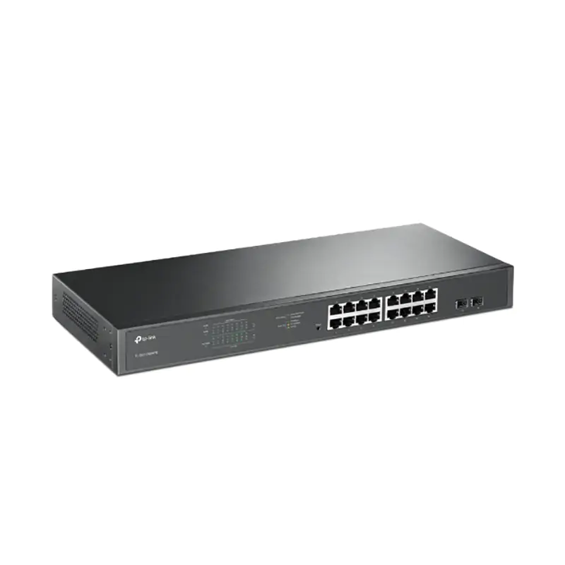 TP-Link Jetstream 16-Port Gigabit Easy Smart PoE/PoE+ Switch (SG1218MPE)