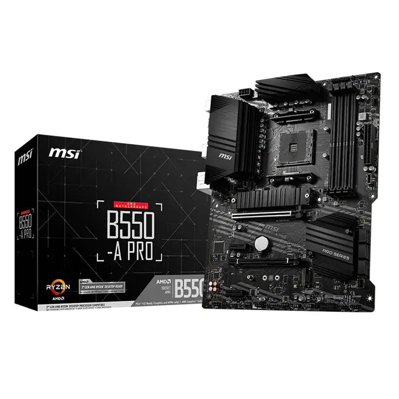 b550 a pro amd am4 atx motherboard