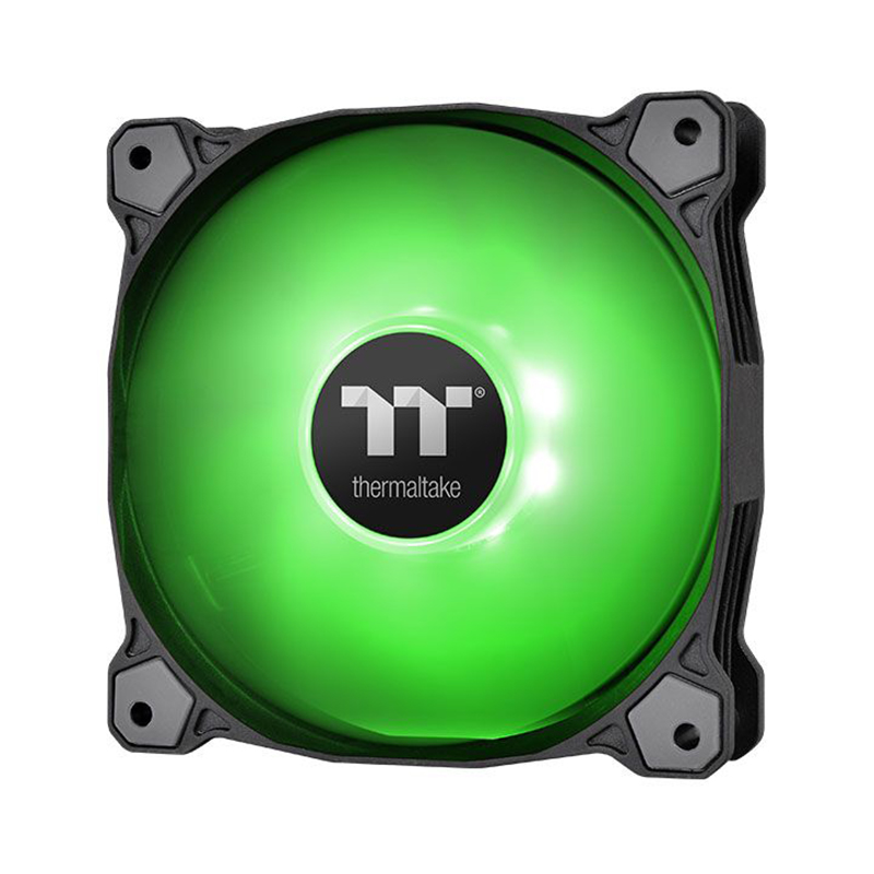 Thermaltake Pure A12 120mm LED Radiator Fan - Green (CL-F109-PL12GR-A)