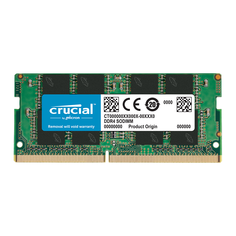 Crucial 16GB (1x16GB) 2666MHz SODIMM DDR4 RAM (CT16G4SFS8266)
