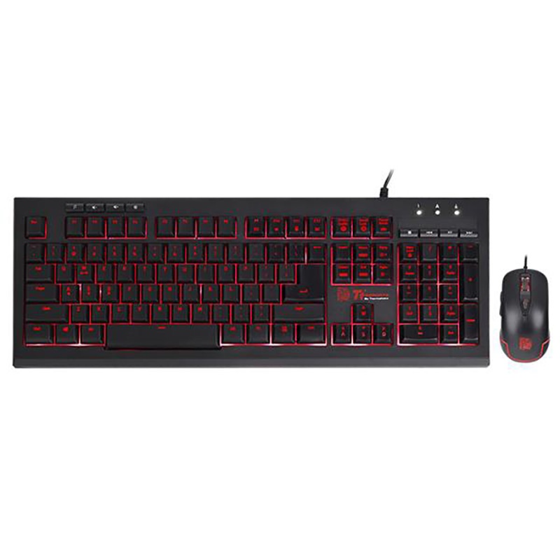 Tt eSPORTS Commander Pro Gaming Keyboard and Mouse Combo (CM-CPC-WLXXMB-US)