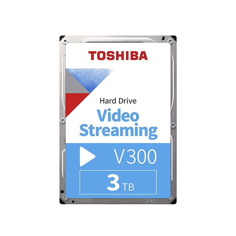 Toshiba V300 3TB 5940RPM 3.5in SATA Video Streaming Hard Drive (HDWU130UZSVA)