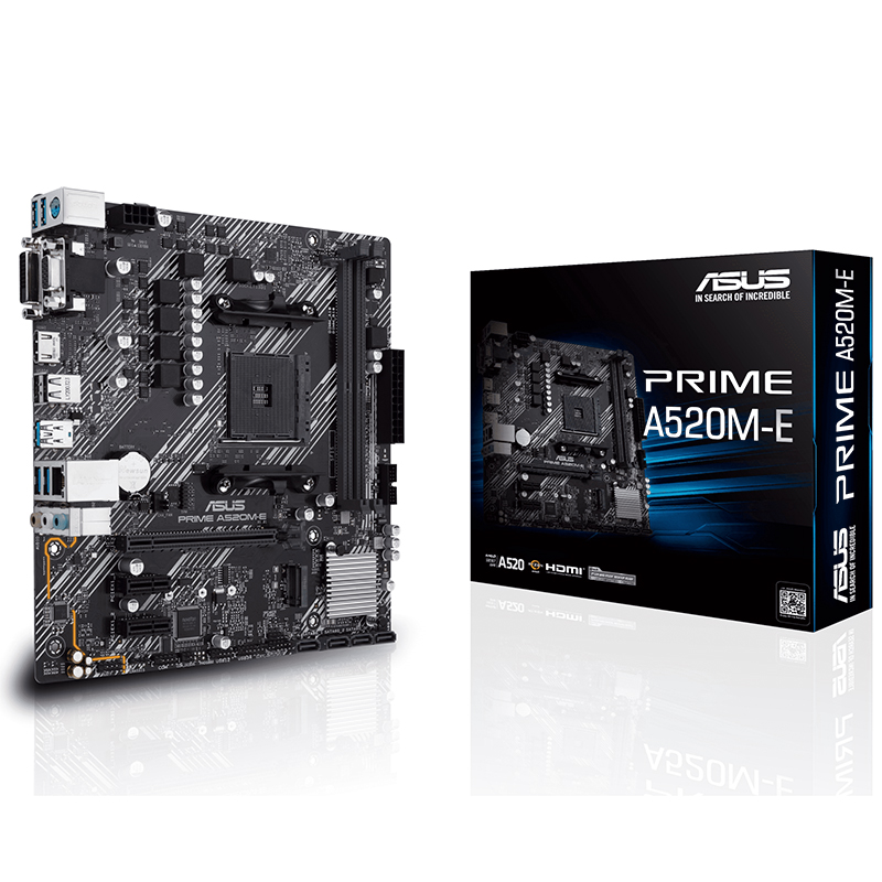 Asus Prime A520M-E AM4 mATX Motherboard