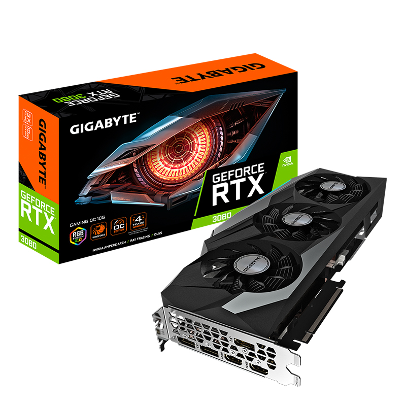 Gigabyte GeForce RTX 3080 Gaming OC 10G Graphics Card (N3080GAMING OC-10GD)