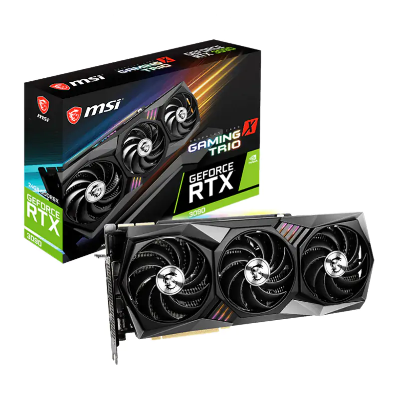 MSI GeForce RTX 3090 Gaming X TRIO 24G Graphics Card (MSI GeForce RTX 3090 Gaming X TRIO 24GB)