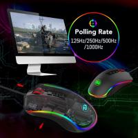 Redragon M711 Cobra Gaming Mouse with 16.8 Million RGB Color Backlit, 10,000 DPI Adjustable
