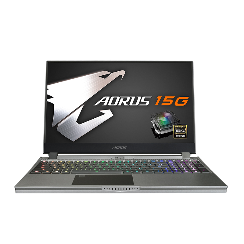 Gigabyte Aorus 15.6in FHD 144Hz i7-10750H GTX1660Ti 512GB SSD 16GB RAM W10H Gaming Laptop (AORUS-15G-SB-7AU1130MH)
