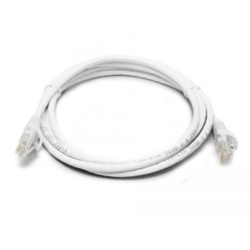 Cat 6a UTP Ethernet Cable, Snagless - 0.5m (50cm) White