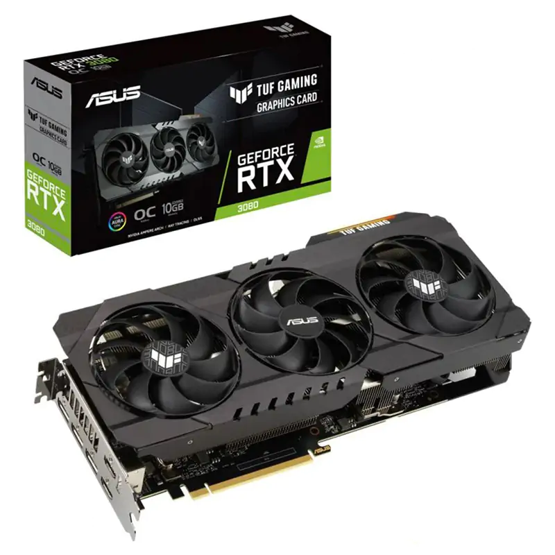 Asus GeForce RTX 3080 TUF Gaming OC 10G Graphics Card (TUF-RTX3080-O10G-GAMING)