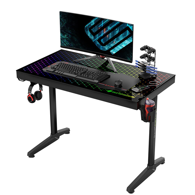 Eureka Ergonomic Explorer Edition TG RGB Gaming Desk