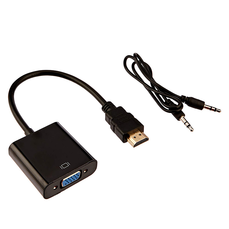 Shintaro HDMI to VGA Adaptor with 3.5mm Audio