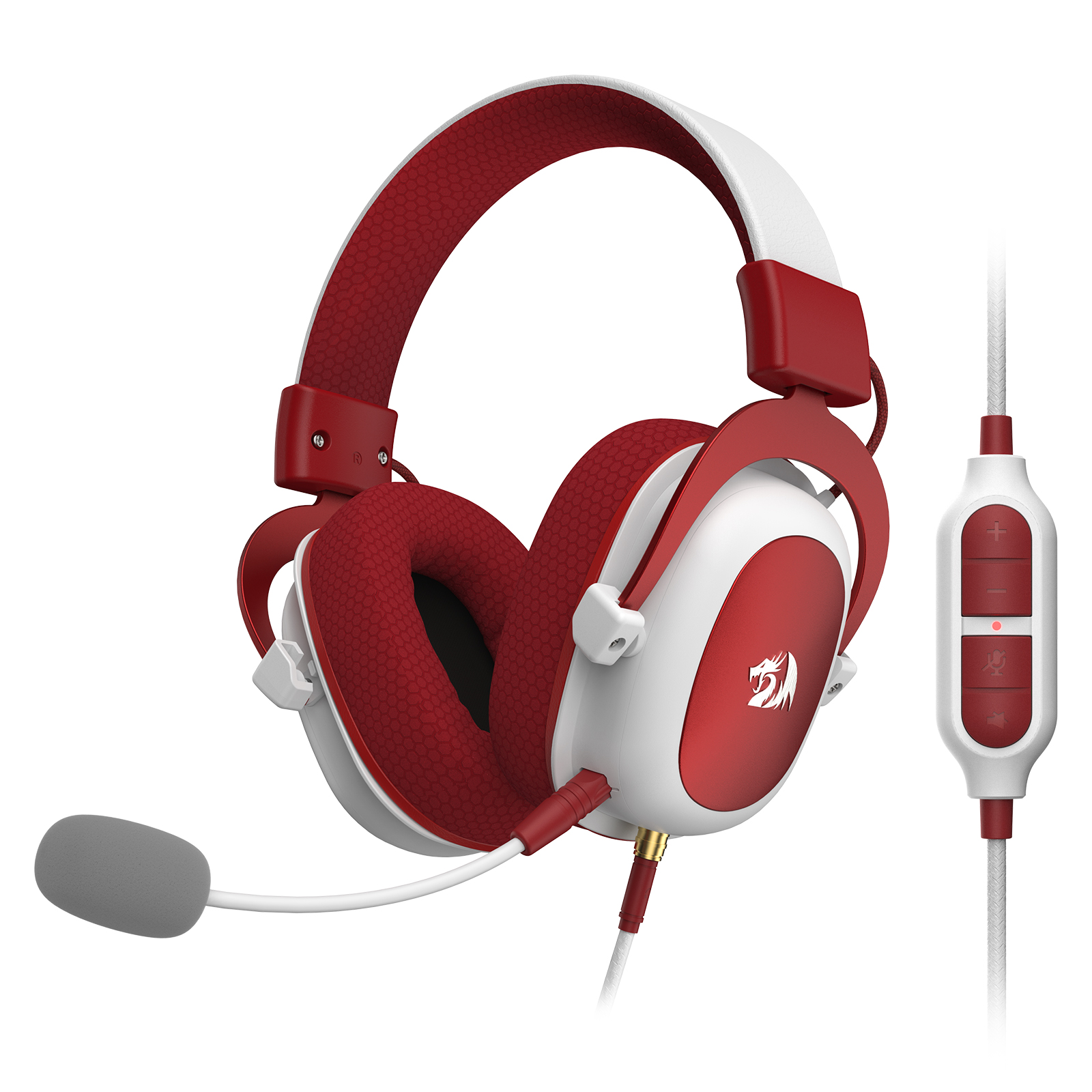 Redragon H510 Wired Gaming Headset - 7.1 Surround Sound - Memory Foam Ear Pads, Christmas Gift