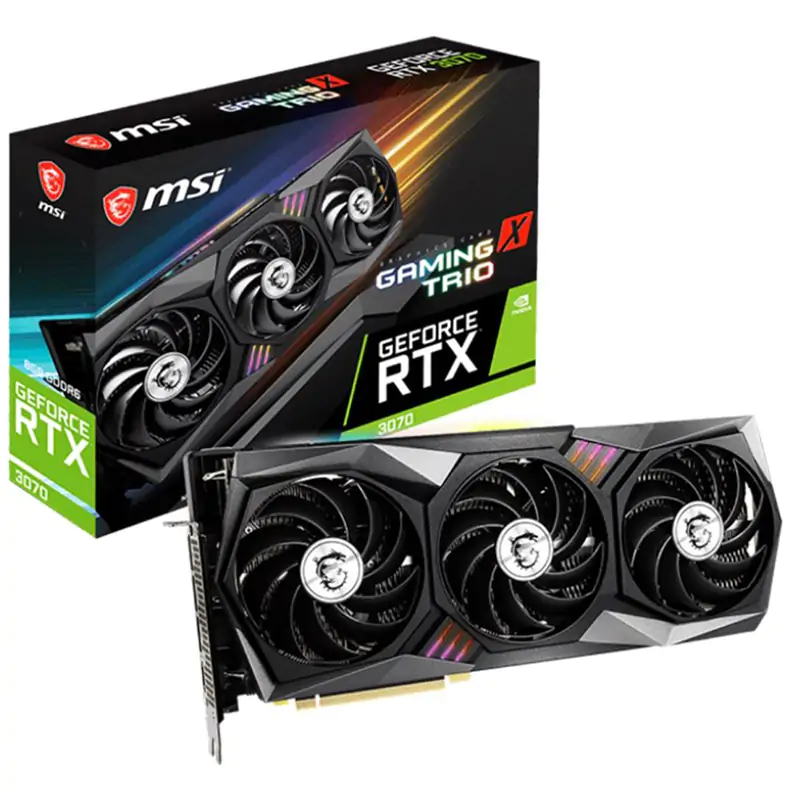 MSI GeForce RTX 3070 Gaming X Trio 8G Graphics Card (RTX 3070 GAMING X TRIO)