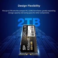 Silicon Power 1TB US70 PCIe Gen4 R/W up to 5,000/4,400 MB/s M.2 NVMe SSD for PS5
