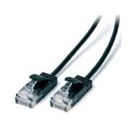 Connect Cat 6 Ethernet Ultra Slim Cable 0.50m (50cm) Black