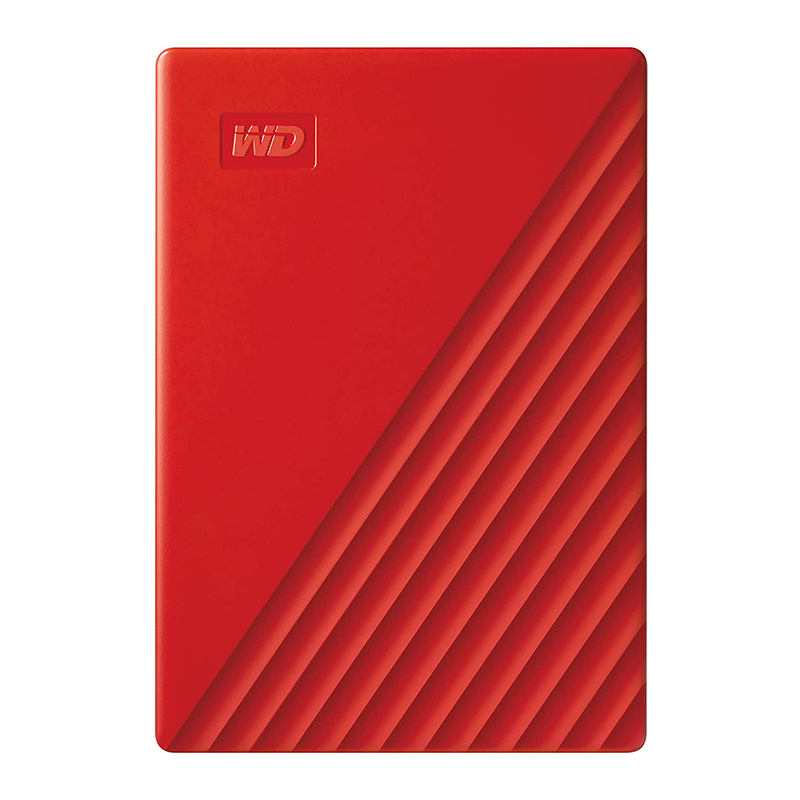 Western Digital 4TB My Passport USB 3.2 External HDD - Red