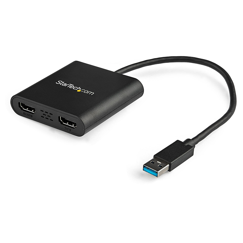 Startech USB 3.0 to Dual HDMI Adapter - 4K 30Hz