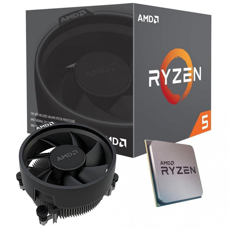 AMD Ryzen 5 3400G 4 Core AM4 3.7GHz CPU Processor with Wraith Stealth Cooler