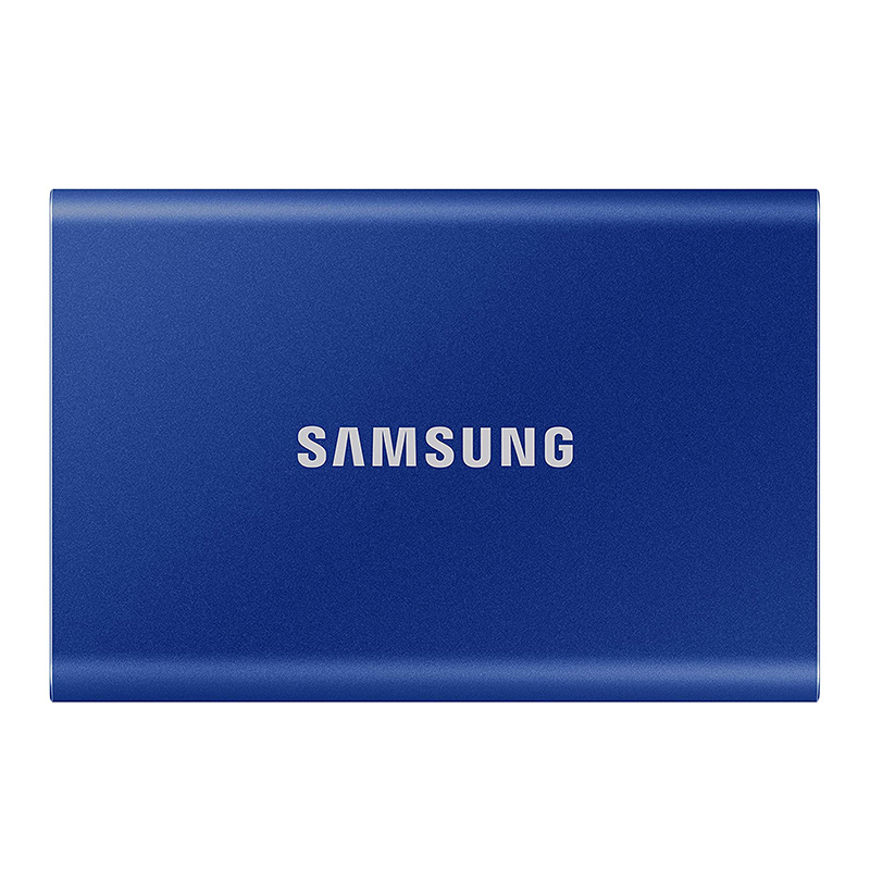 Samsung T7 1TB USB Type C Portable SSD - Indigo Blue