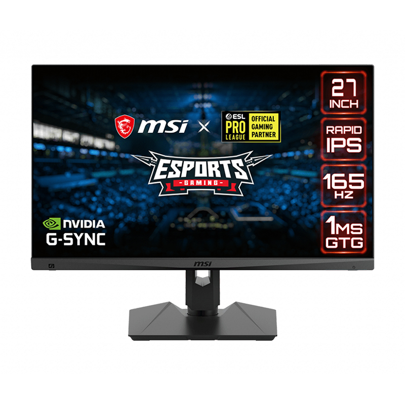 MSI Optix 27in QHD IPS 165Hz G-Sync Gaming Monitor (MAG274QRF)