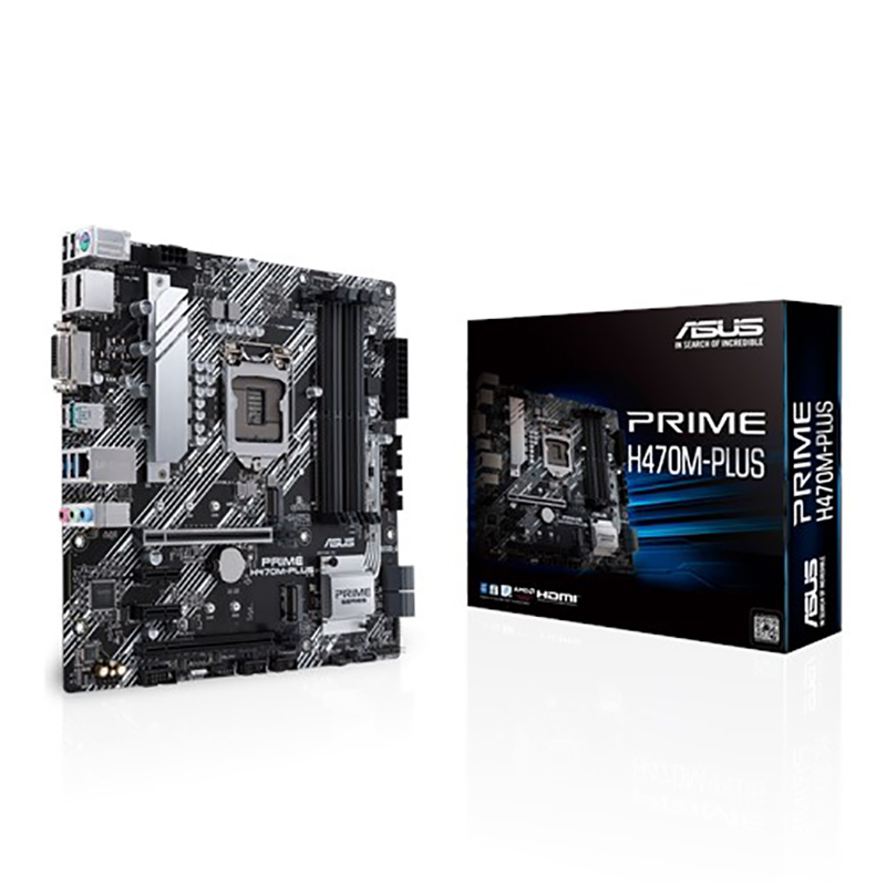 Asus Prime H470M-PLUS/CSM LGA 1200 mATX Motherboard