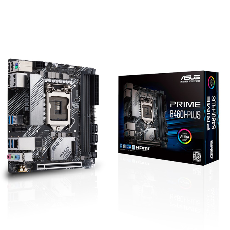 Asus Prime B460I-PLUS LGA 1200 ITX Motherboard