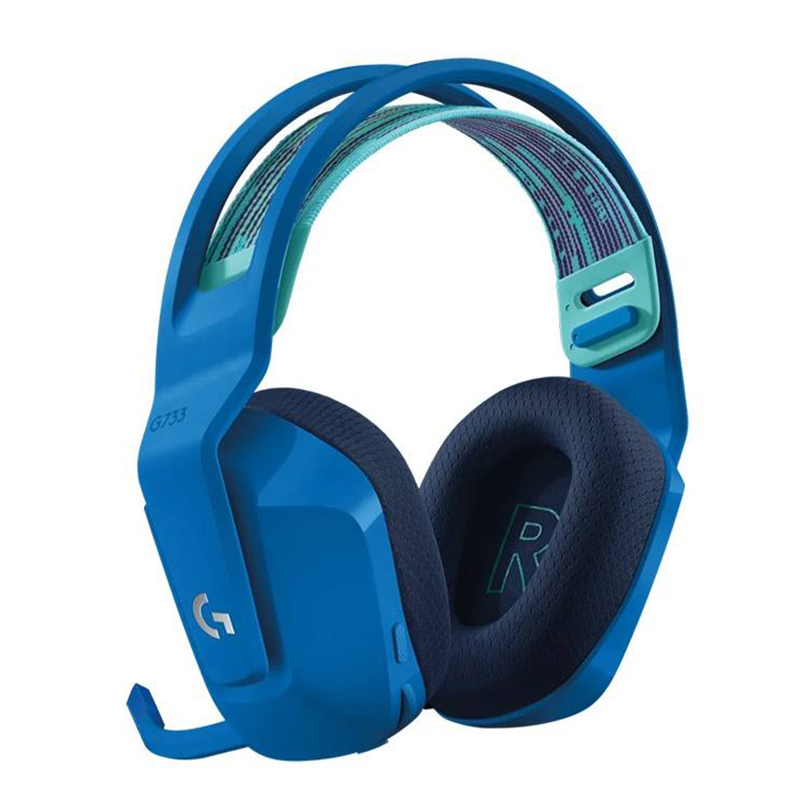 Logitech G733 LightSpeed Wireless RGB Gaming Headset - Blue (981-000946)