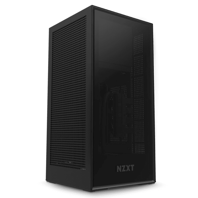 NZXT H1 Mini ITX Case Black with 650W PSU and AIO Cooler