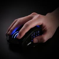 Redragon M913 Wireless Mouse, RGB MMO Gaming Mouse
