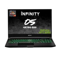 Infinity 15.6in FHD IPS 120Hz R7-4800H RTX2060 512GB SSD 16GB RAM W10H Gaming Laptop (O5-4R7R6-888)