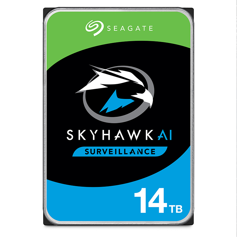 Seagate SkyHawk AI 14TB 3.5in SATA Surveillance Hard Drive (ST14000VE0008)