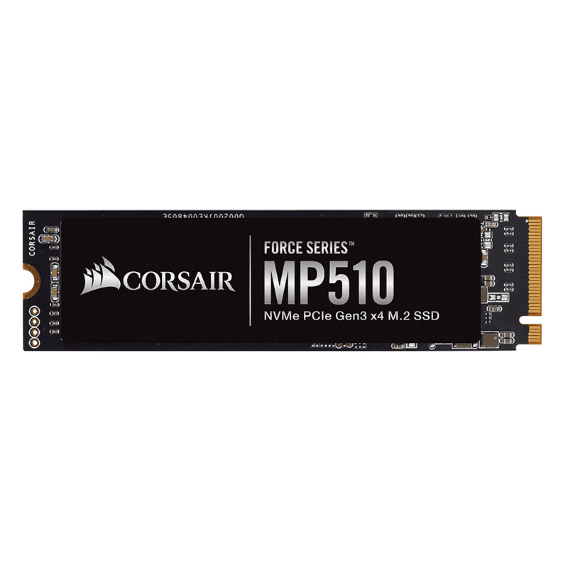 Corsair Force MP510 960GB PCIe Gen3 M.2 2280 NVMe SSD (CSSD-F960GBMP510B)